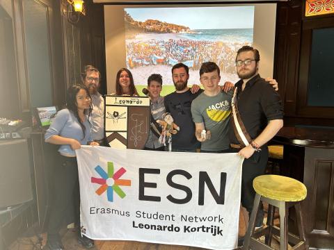 ESN Leonardo Kortrijk 2023-2024 board